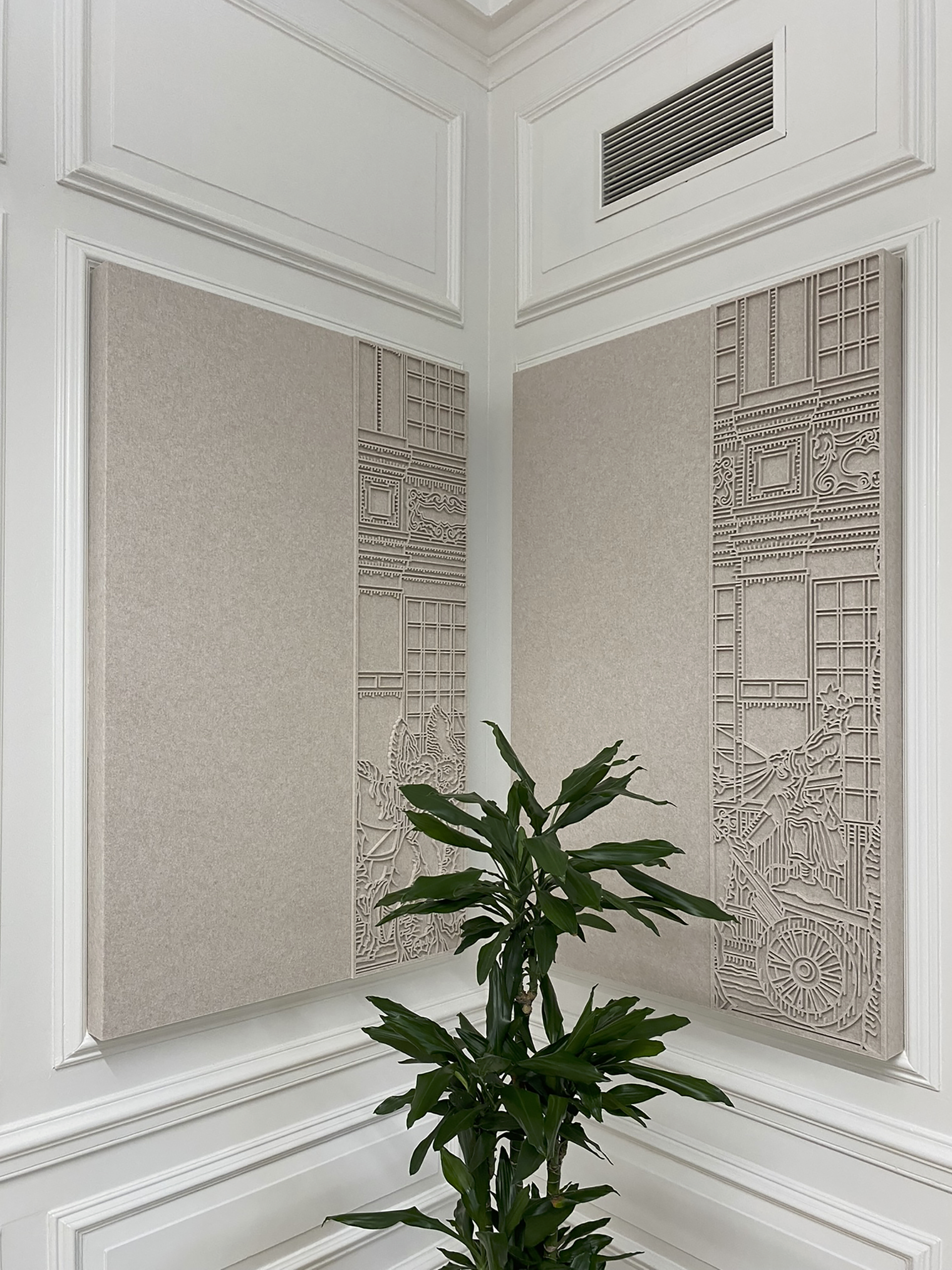 3D panelen voor goede akoestiek