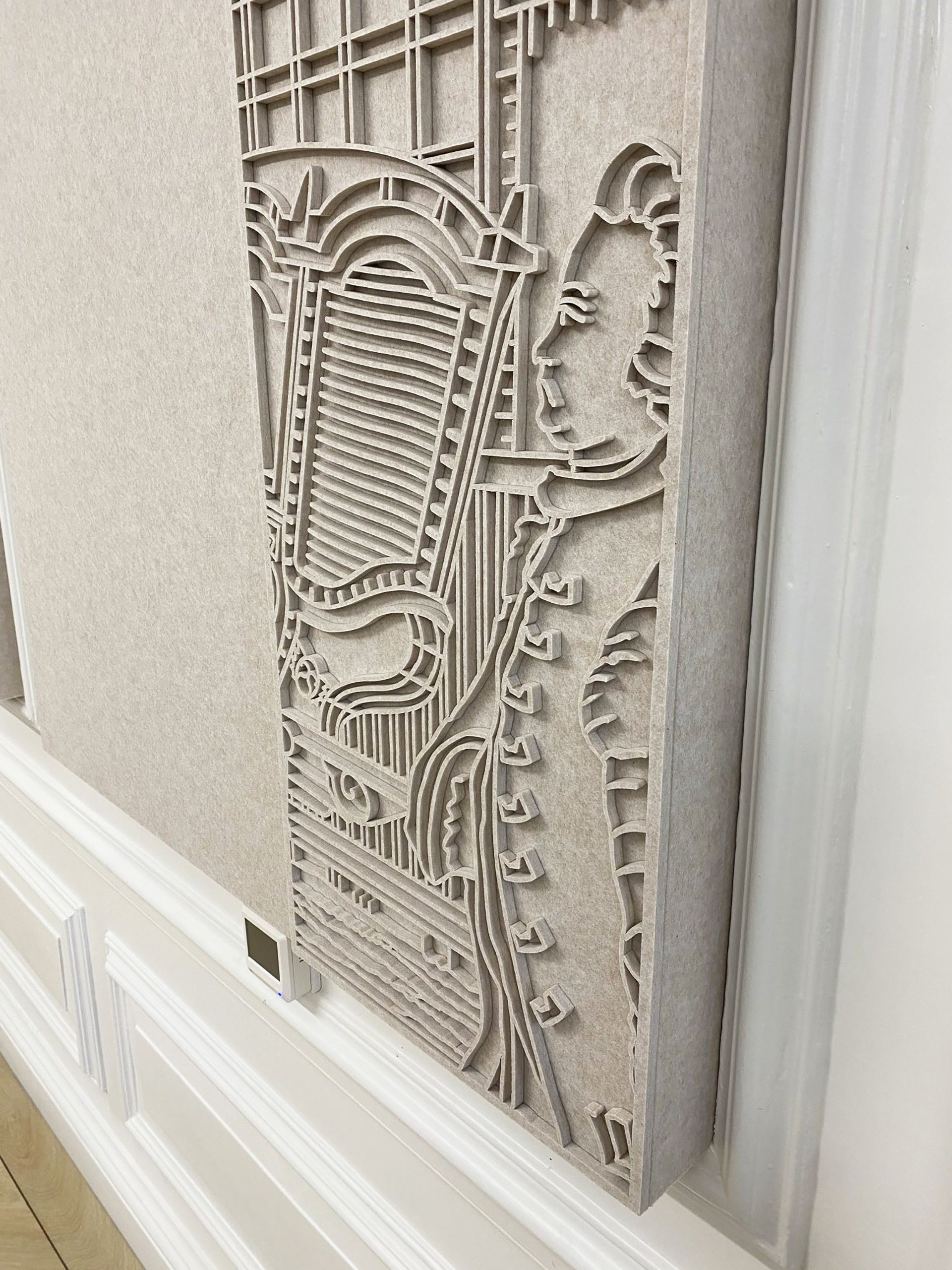 PETFelt panelen met 3D